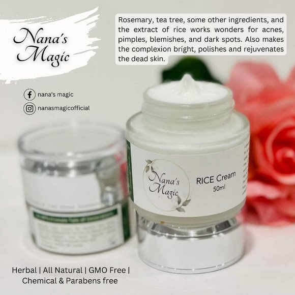 Nana's Magic Rice Cream 50mL - Direct from Company - Picture 1 of 3